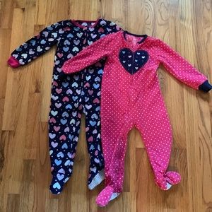 Kids Headquarters Fleece Jammies 3T (set of 2)